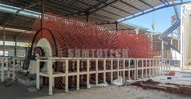 mdf particle board production line machine